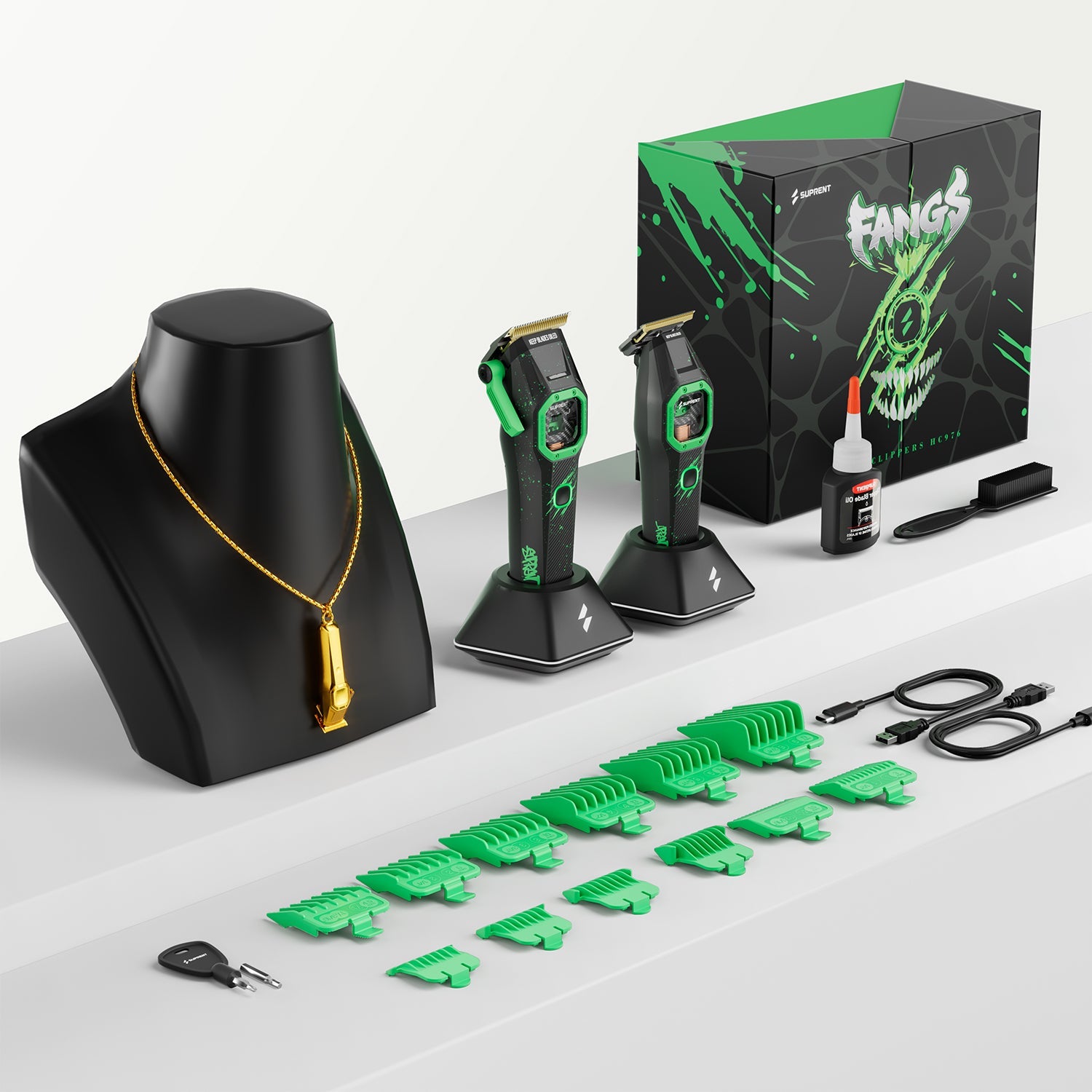 The Fangs Clipper and Trimmer Set-Supplier-specific