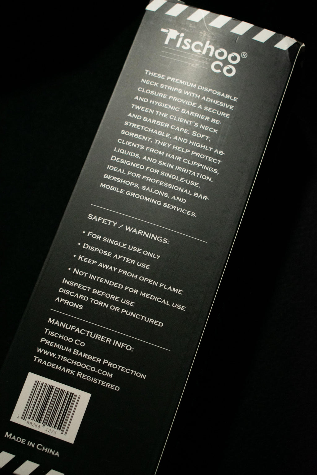 Tischoo Co. Premium Barber Neck Strips