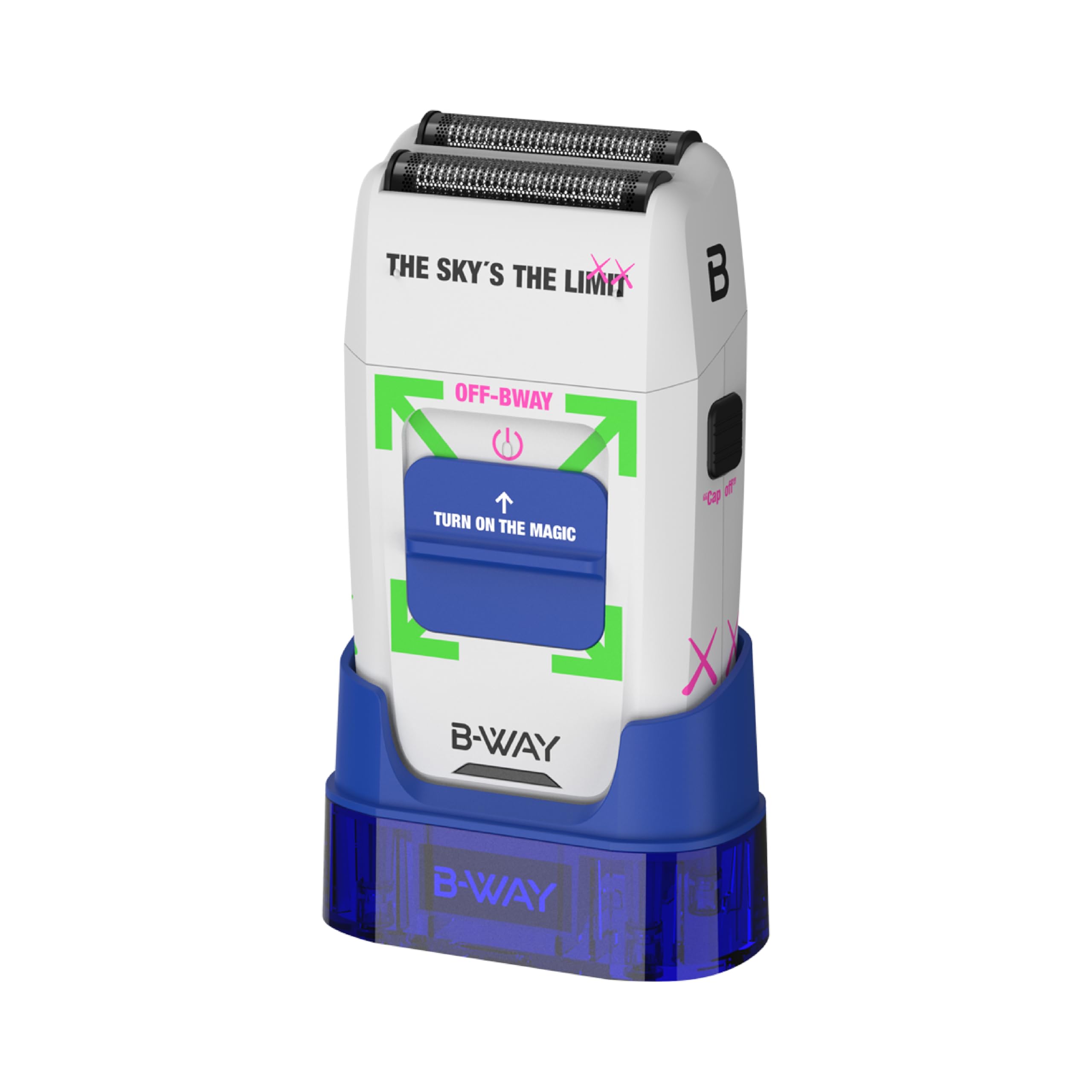 B-Way B10K Clipper, T-Pro Trimmer, Off-Shaver - 3 in 1 Set