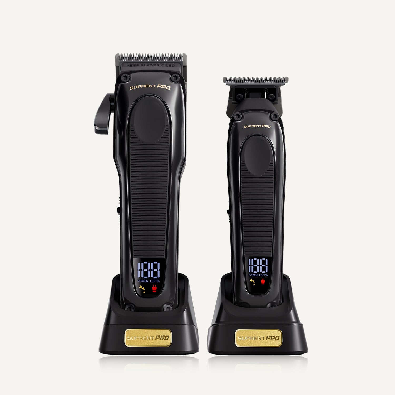 The Black Obsidian Clipper and Trimmer Set-Supplier-specific