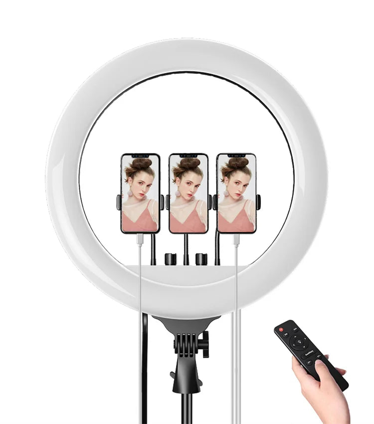 Wall Mount 18 Inch Round LED Barber Shop Lamp