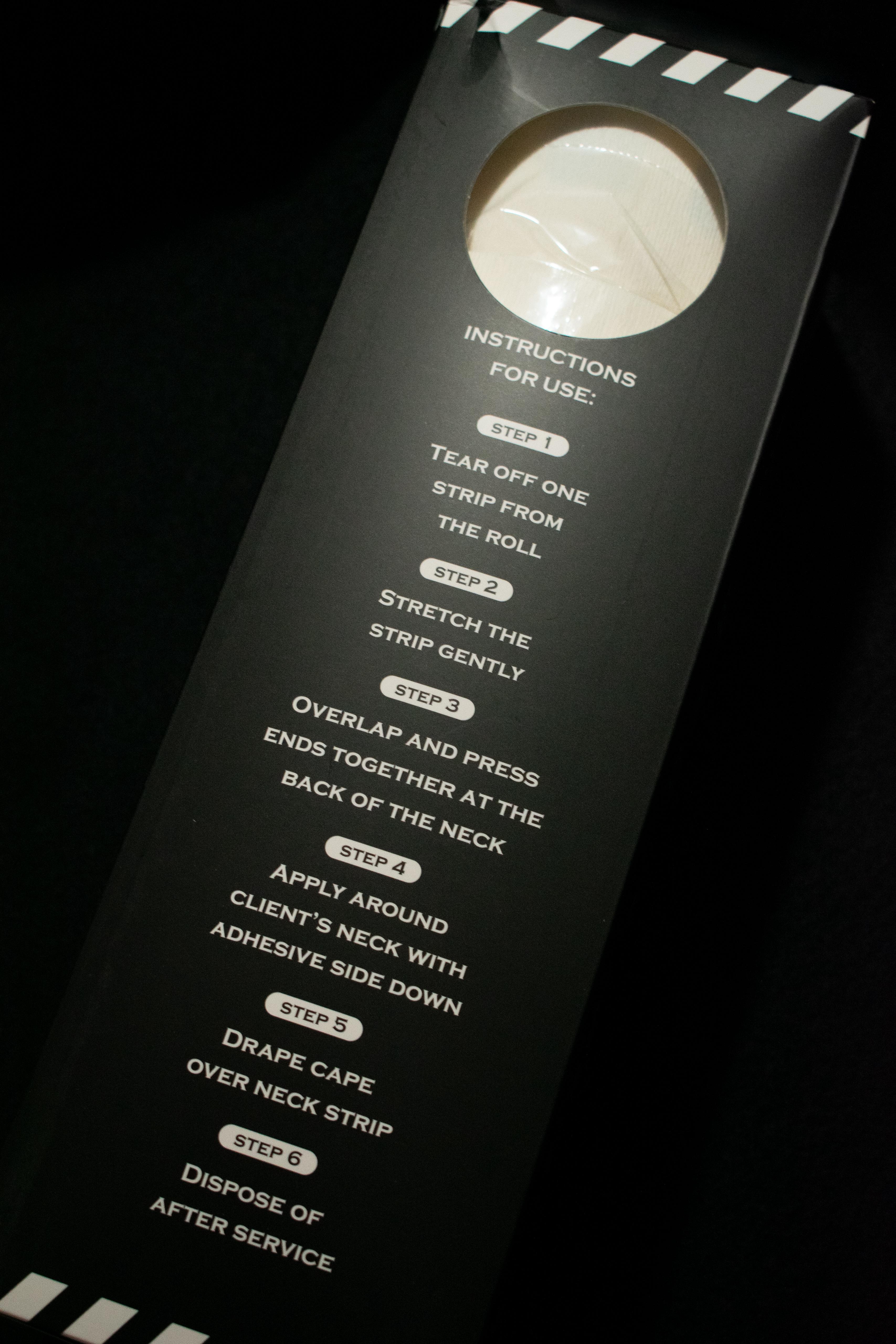 Tischoo Co. Premium Barber Neck Strips