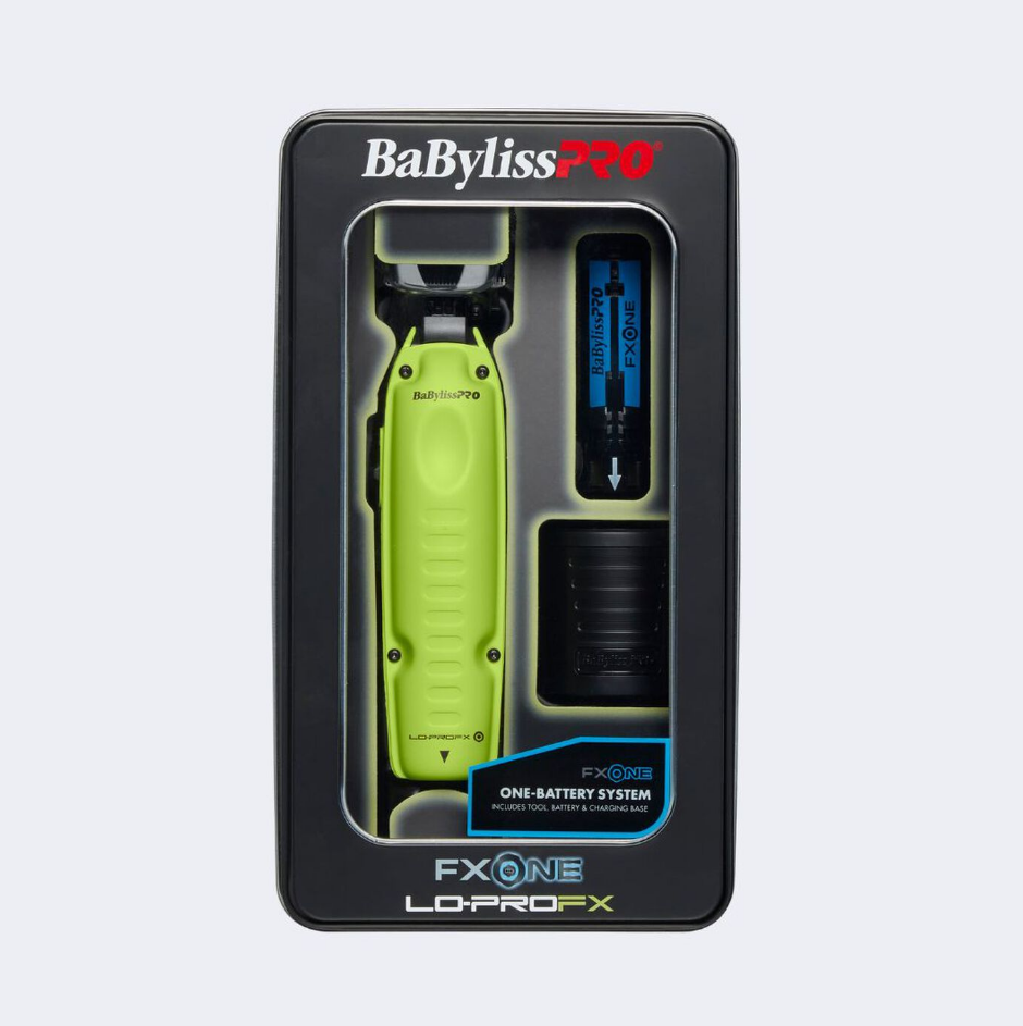 BaBylissPRO FXONE Lo-ProFX Limited Edition Neon Yellow Trimmer