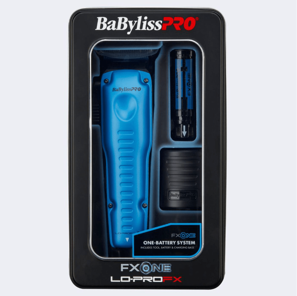 BaBylissPRO® FXONE™ Lo-ProFX Limited Edition Black & Blue Clipper FX829BL