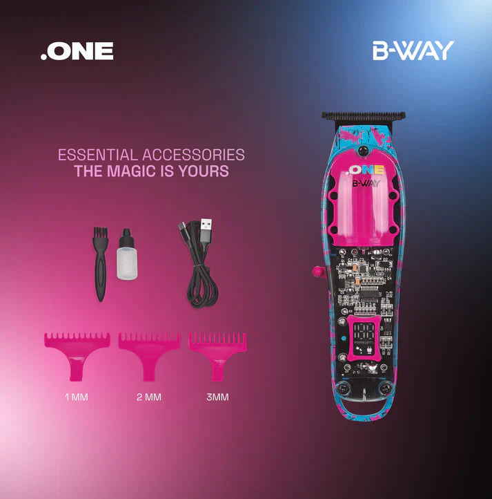 B-Way URBAN Clipper, ONE Trimmer, Zero Shaver - 3 in 1 Set