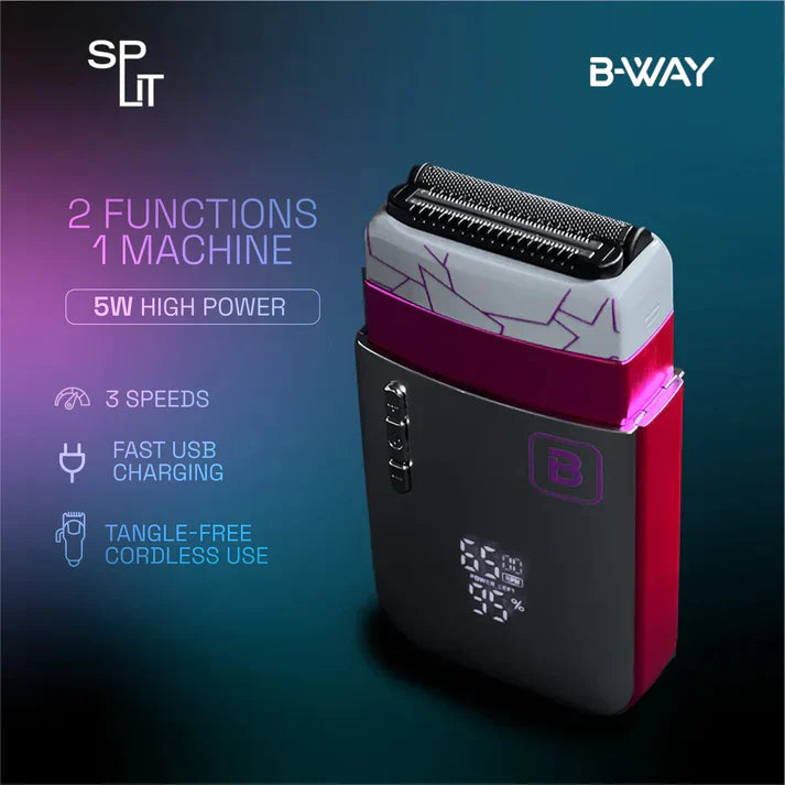 B-Way Split Shaver + FREE Foil Replacement