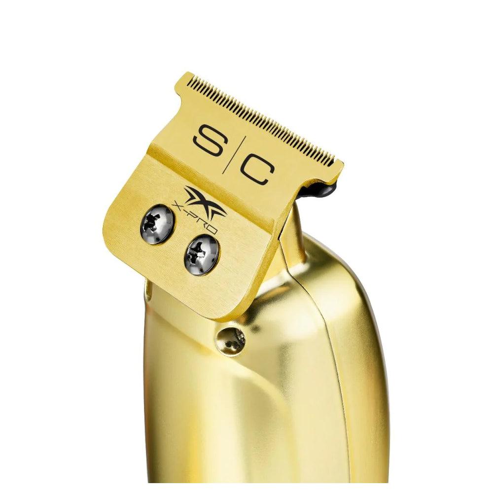 StyleCraft Saber Full Metal Body Digital Brushless Motor Cordless Trimmer - Gold